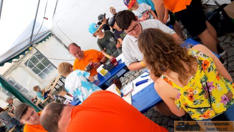 Wir haben das Familienzentrum untersttzt.